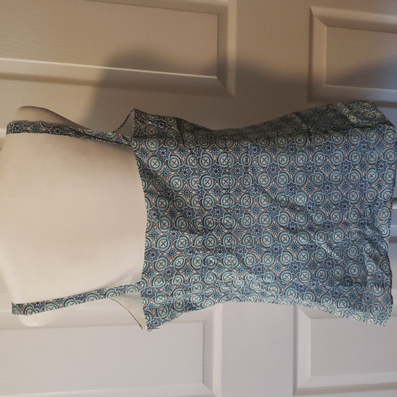 Ann Taylor Loft Top Sz 12 & Bermuda White Shorts Sz 14 Banana** - Picture 7 of 10